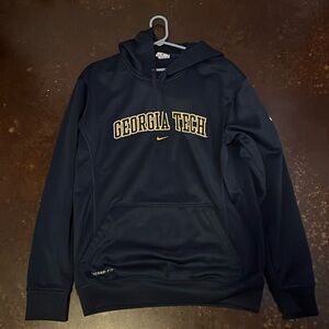Nike Georgia Tech Therma-Fit Hoodie Size Medium